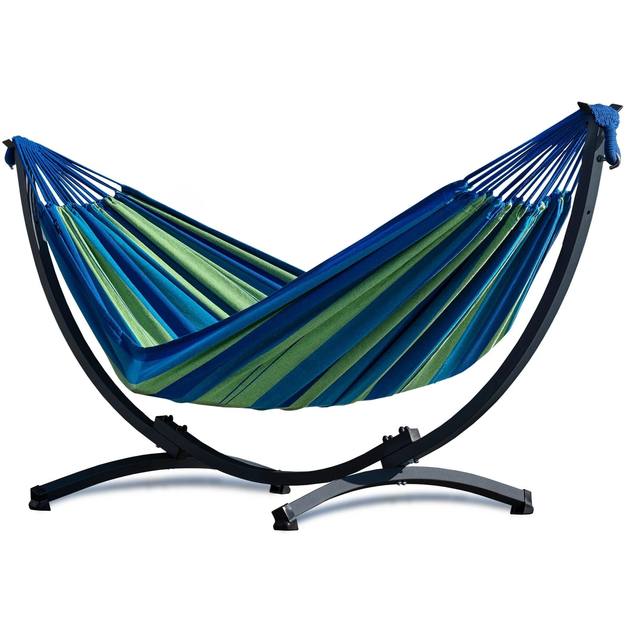 Hamac jardin sur pied Brisena