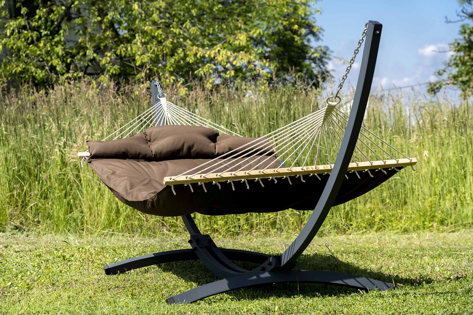 Hamac sur pied matelassé Liora