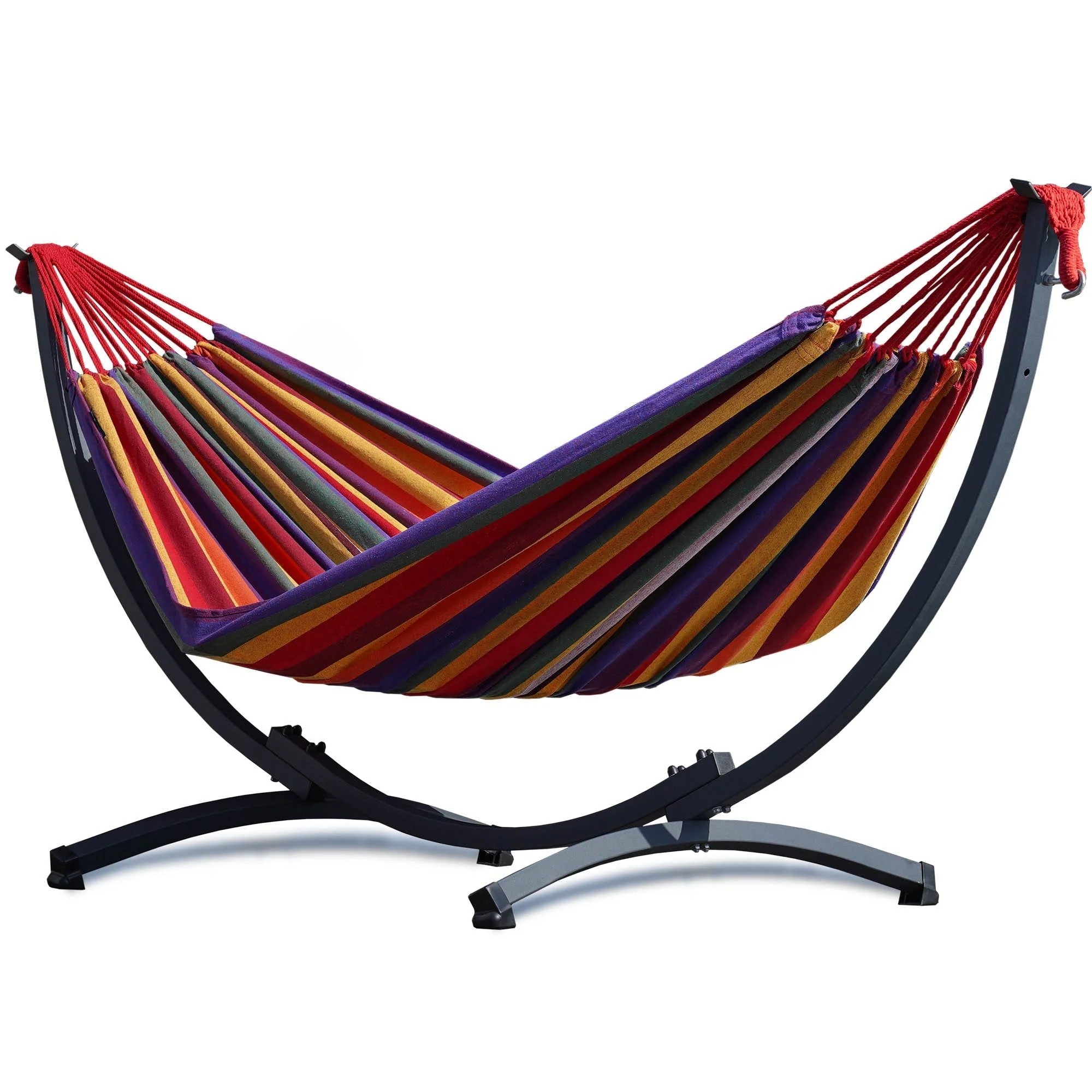 Hamac jardin sur pied Brisena