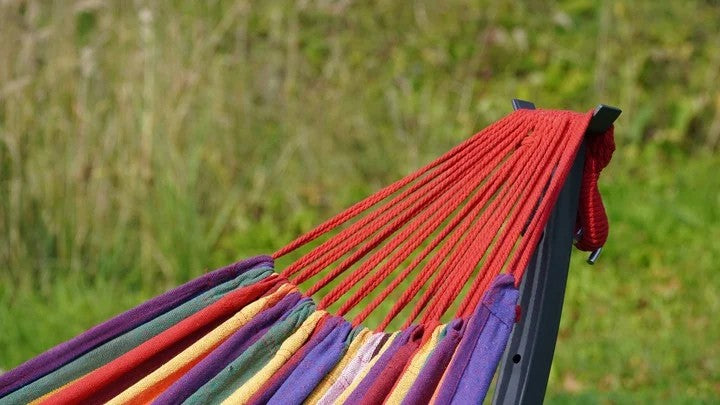 Hamac jardin sur pied Brisena